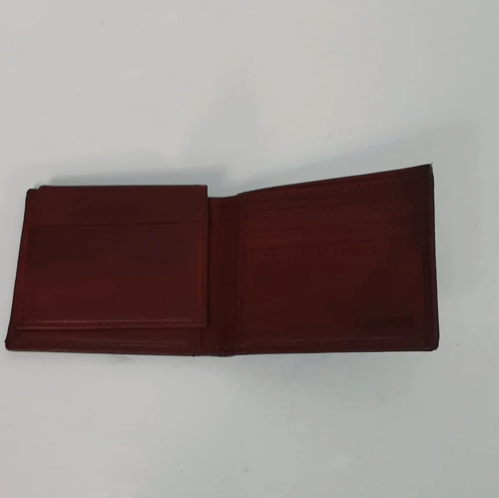 Levi's brown leather men's wallet